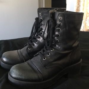 Steve Madden combat boots